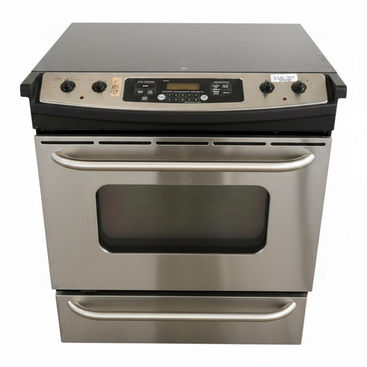 GE 30" Electric Stove · Stainless Range · CX7