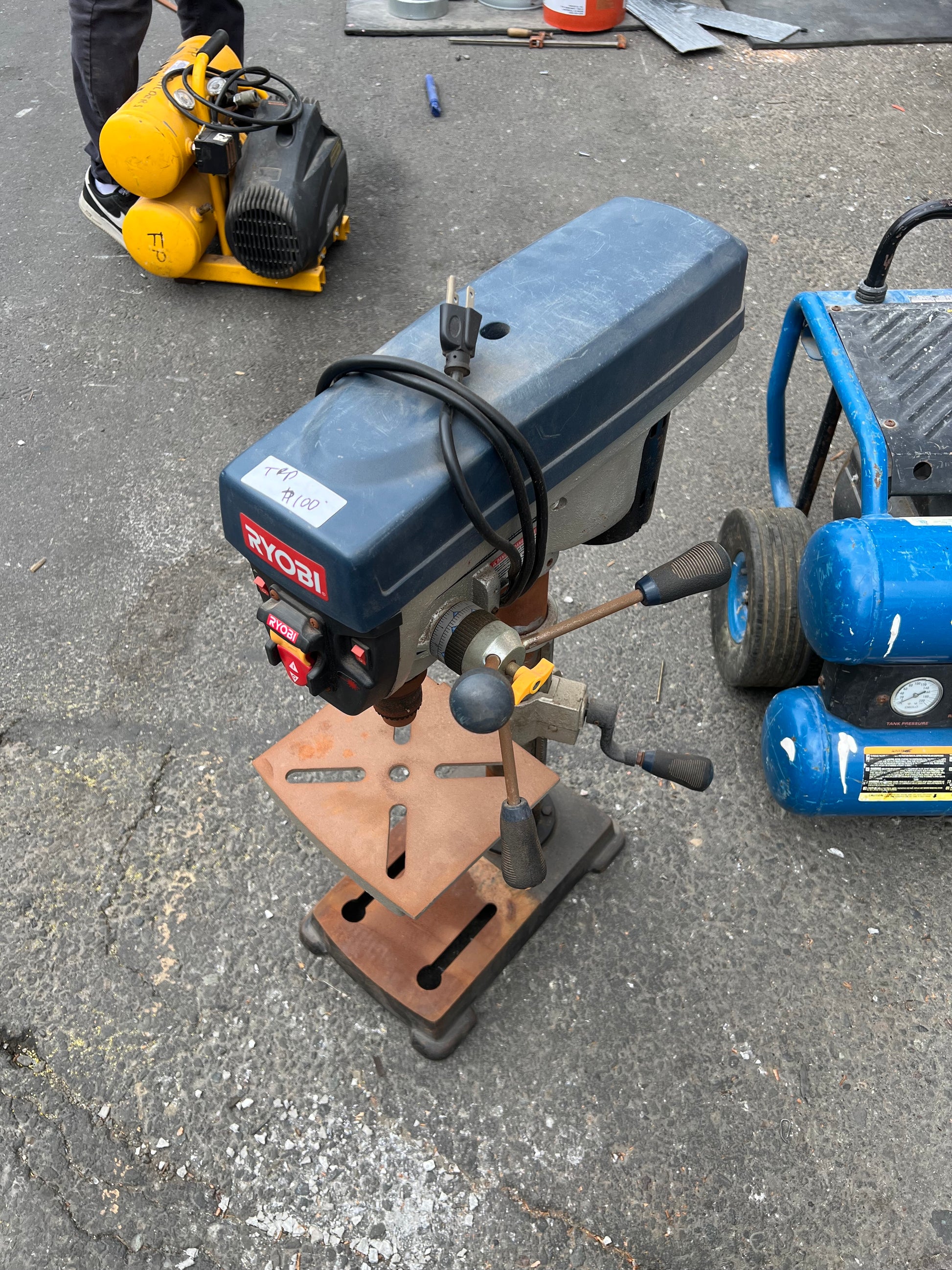 Ryobi drill press reclaimed Oakland