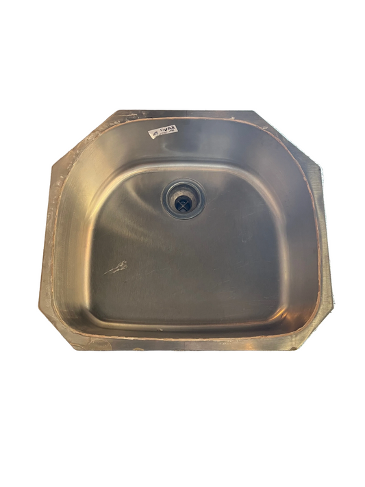 Kitchen sink under mount, stainless steel, CY8