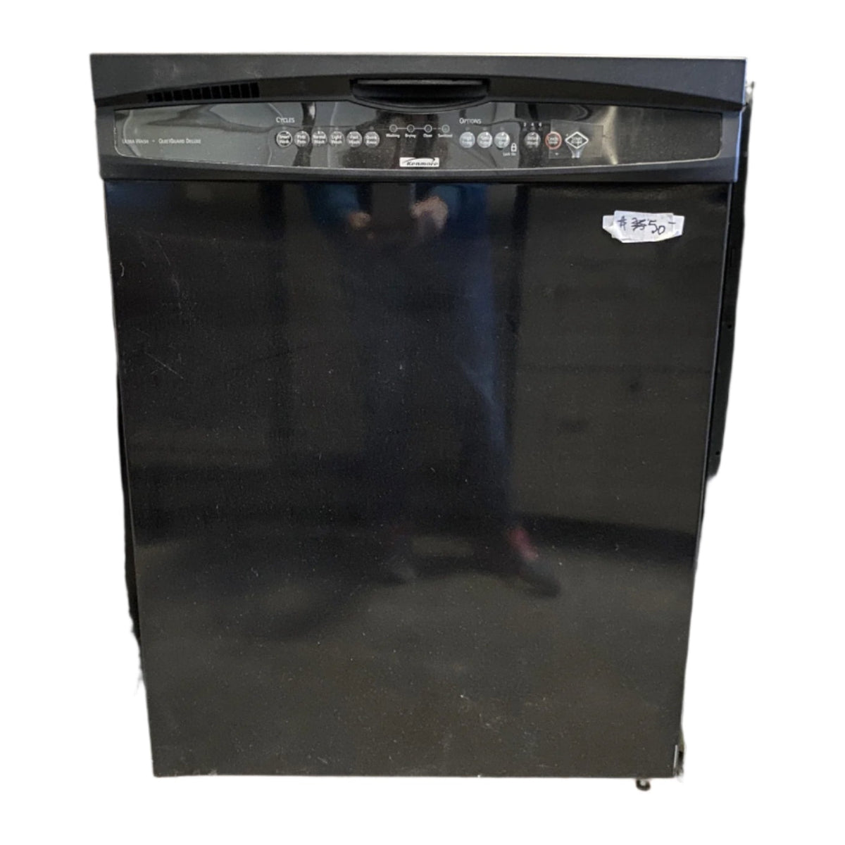 Black Kenmore Dishwasher TRP