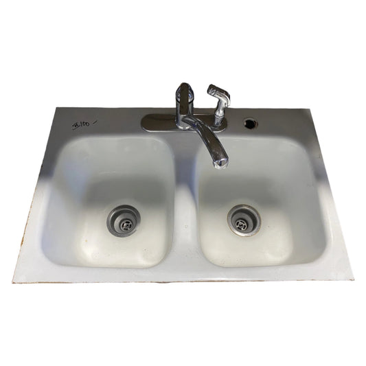 Jameco Double Basin Sink TRP