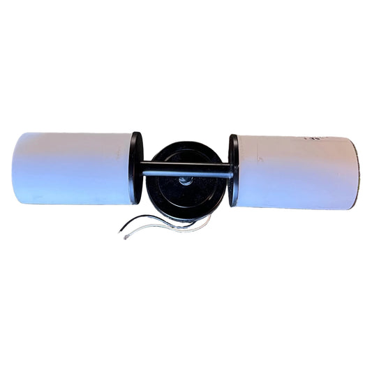 Wall Sconce · Dual Cylinder · Black · CY1