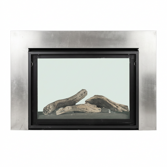 Gas Fireplace Black TRP