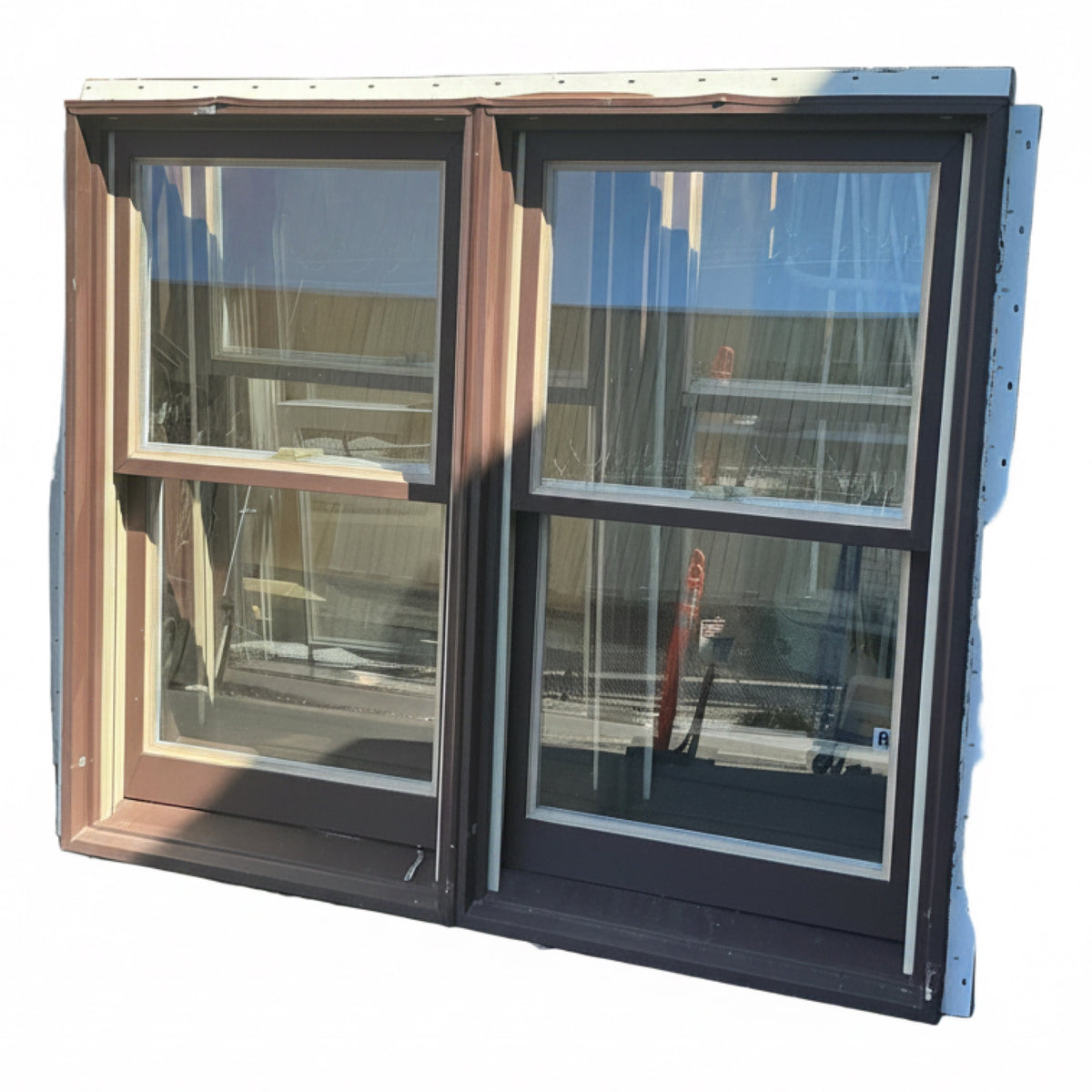 Window · Sliding · Brown · 2 Panel · 50×43 · TRP