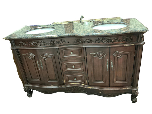 Bathroom vanity, double, TRP