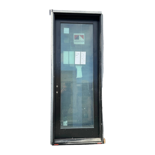 Door · Exterior · Andersen · Full Lite · Black · New · 34 3/4×94 1/4 · ARG