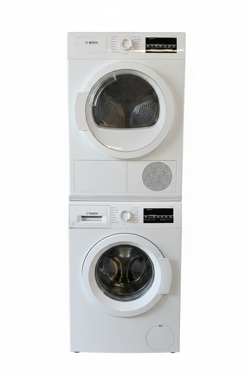 Washer and dryer set, Bosch, CW4