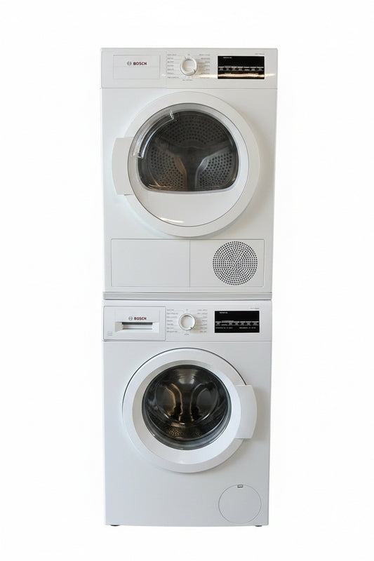 Washer and dryer set, Bosch, CW4