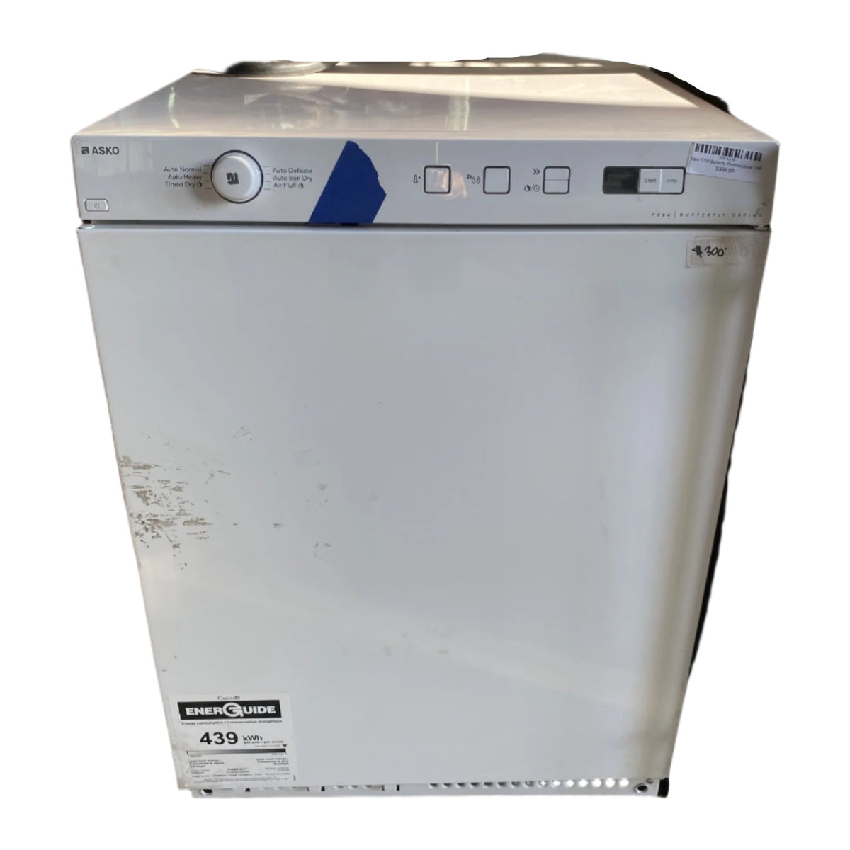 Asko T754 Butterfly Chothes Dryer TRP