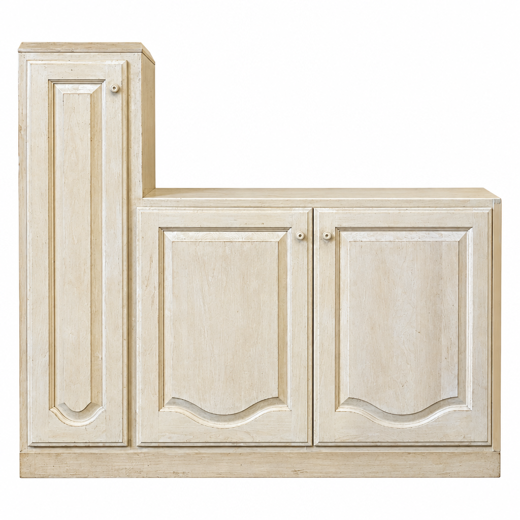 L Shaped Wooden Cabinet TRP