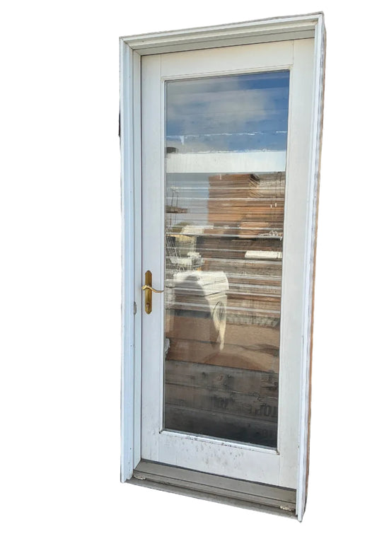 Door, exterior, glass, CW9