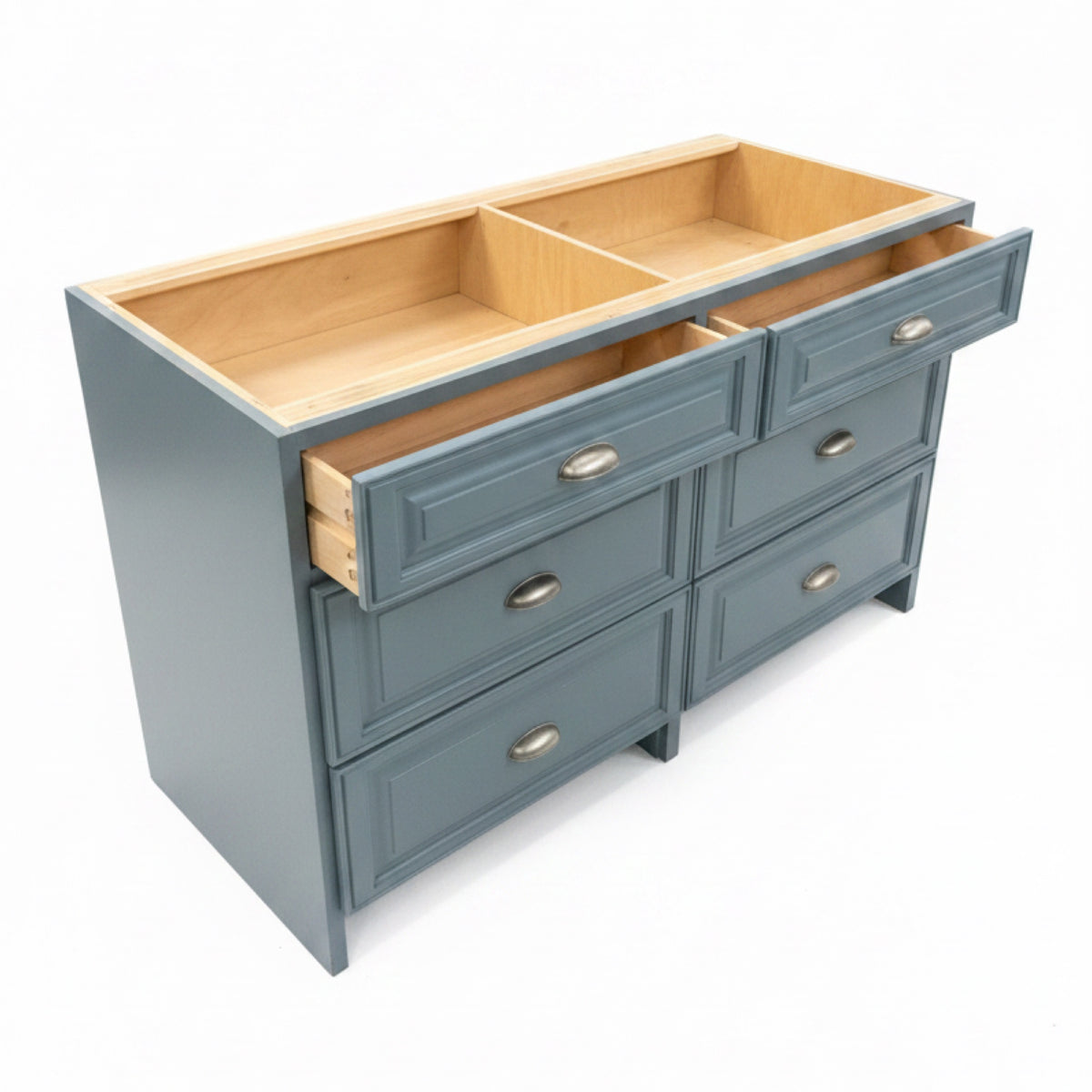 Cabinet, kitchen Base Blue, 6 Drawer CX9