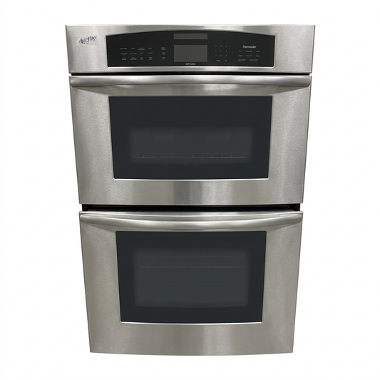 Silver Thermador Double Oven BV1
