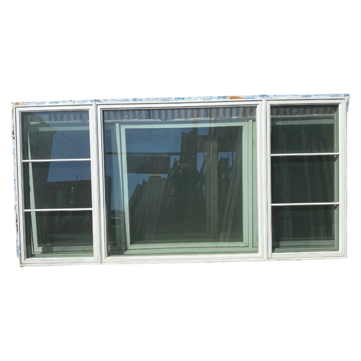 Window · Wood/Clad Sliding · White · 3 Panel · 116×57 · BM3