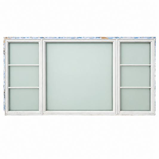 Window · Wood/Clad Sliding · White · 3 Panel · 116×57 · BM3