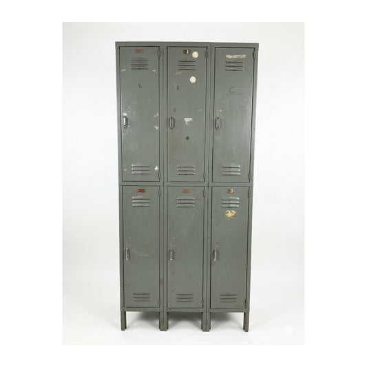 Locker, Metal, 6 Compartment, TRP