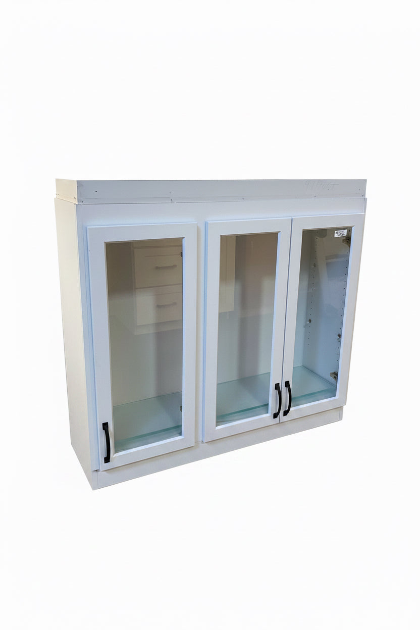 Cabinet, kitchen upper, glass, CY1