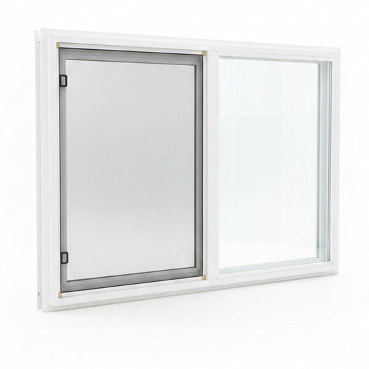 Window · Vinyl Sliding · White · 3 Panel · 48×36 · CX7