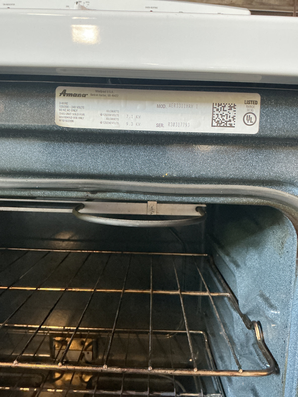 Stove · Amana · Electric · White · 30 · TRP