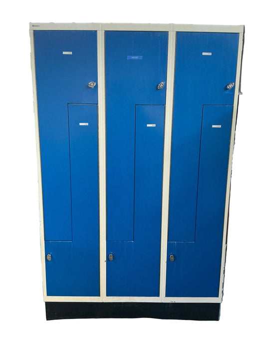 Lockers, Metal, 6 Compartment, AC-C