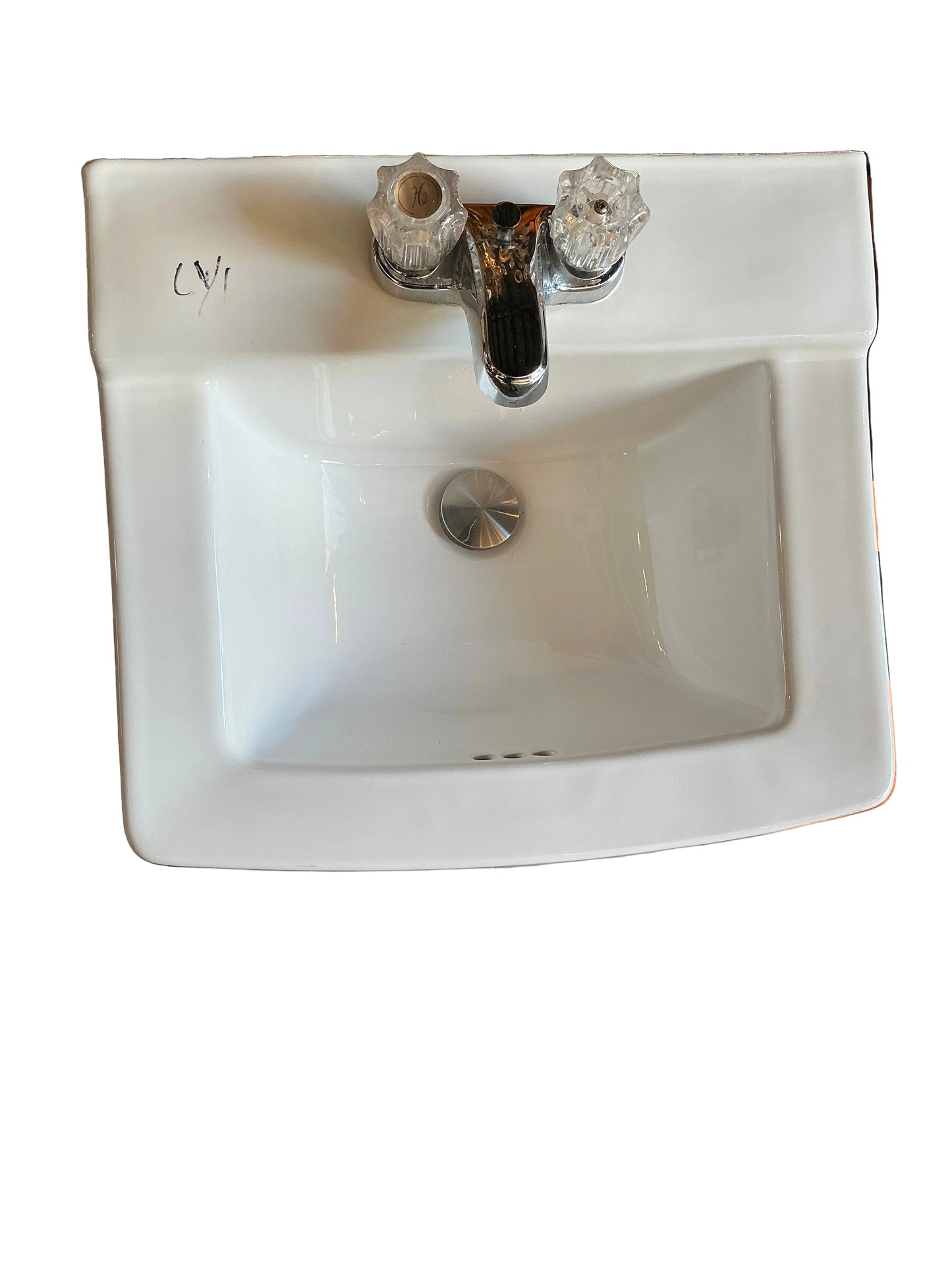 Bathroom Sink, w/Faucet, CY1