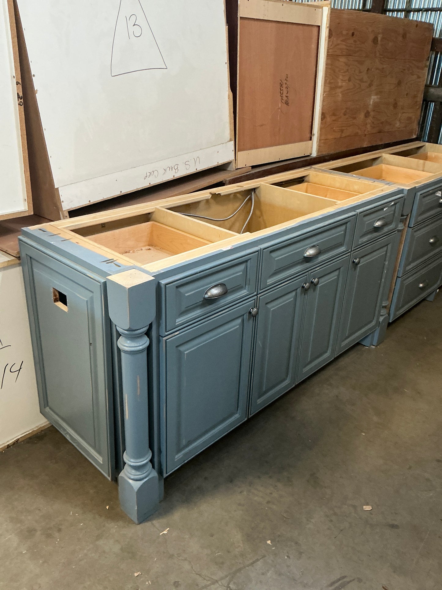 Cabinet, kitchen Base Blue, CX9
