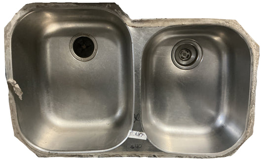 Kitchen Sink Double Stainless Steel CB7