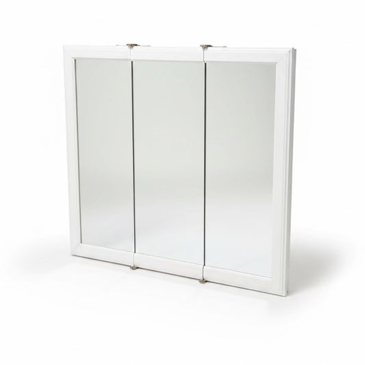 Cabinet · Medicine · Mirror · White · 3-Door · 30×29×4 · PA