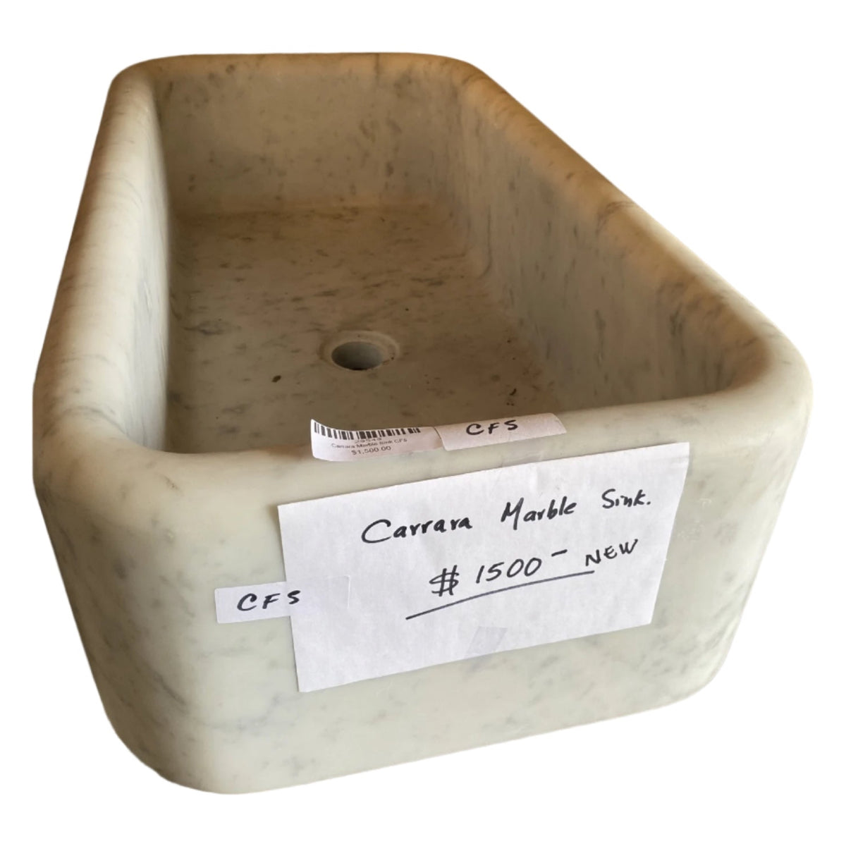 Carrara Marble Sink CF5