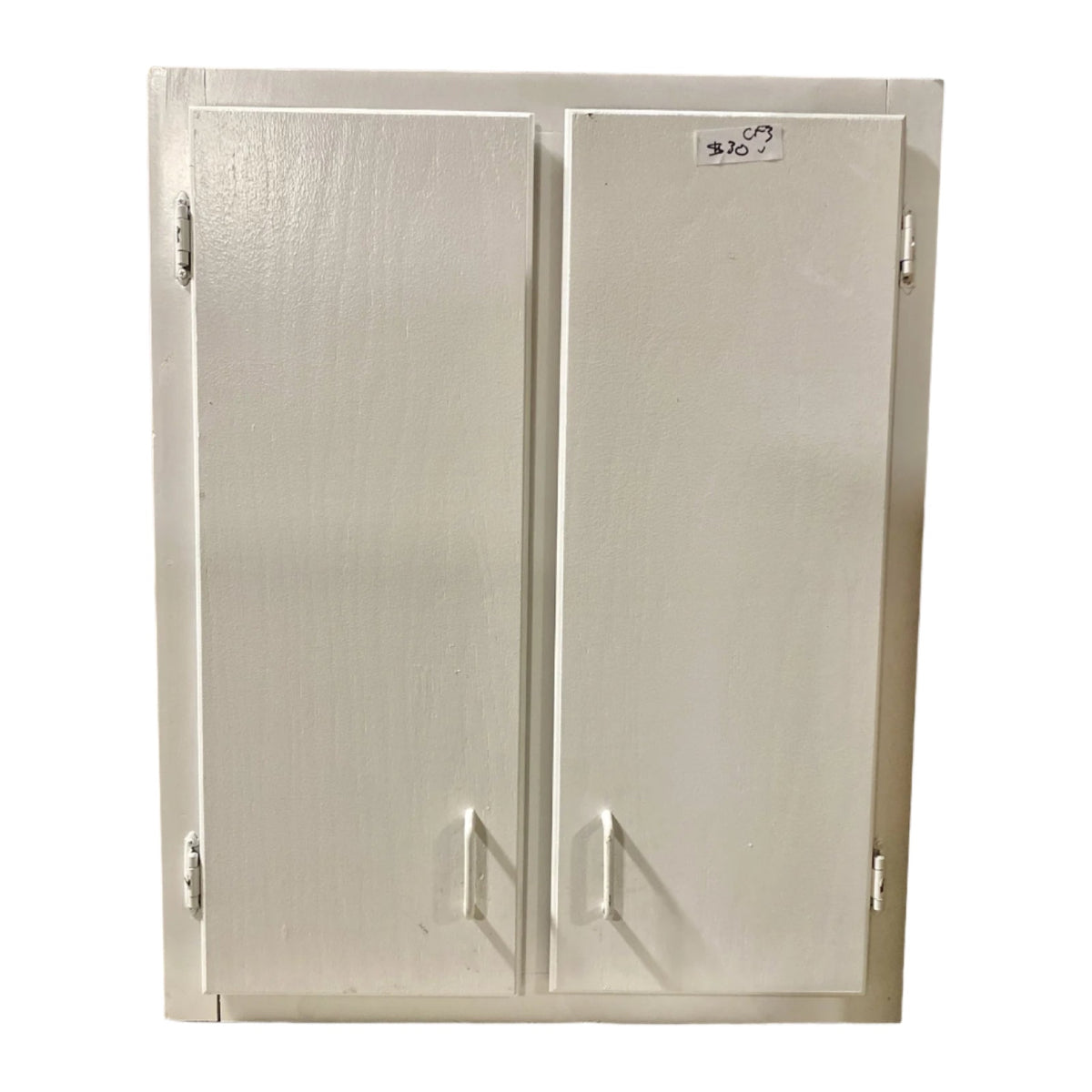 White 2 Door Cabinet CF3