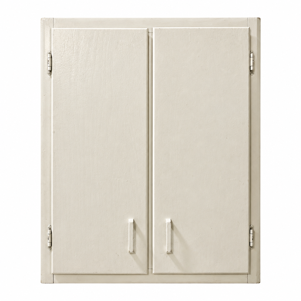White 2 Door Cabinet CF3
