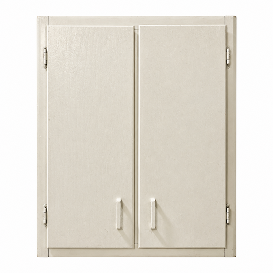 White 2 Door Cabinet CF3