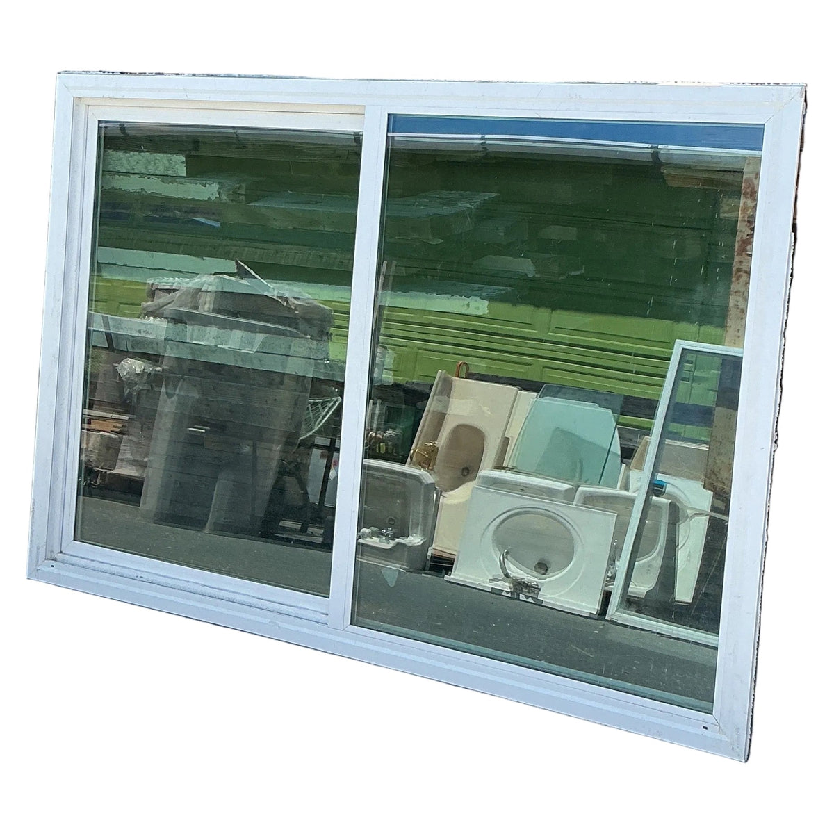 Window · Vinyl Sliding · White · 3 Panel · 72×47 · CX7