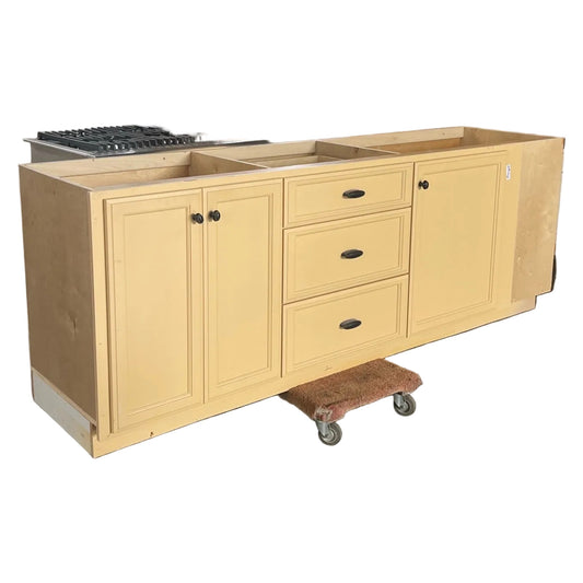 Cabinet · Kitchen Base · 2-Door · 3-Drawer · 95 · CX9