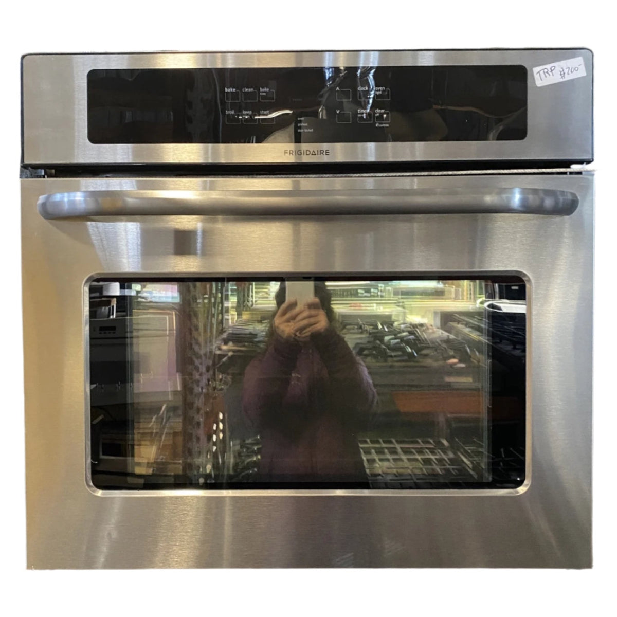 Silver Frigidaire Single Oven TRP