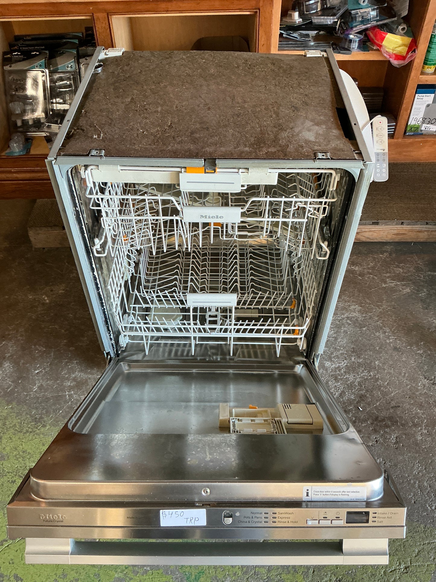 Miele Futura Crystal, Dishwasher, Stainless steel, TRP
