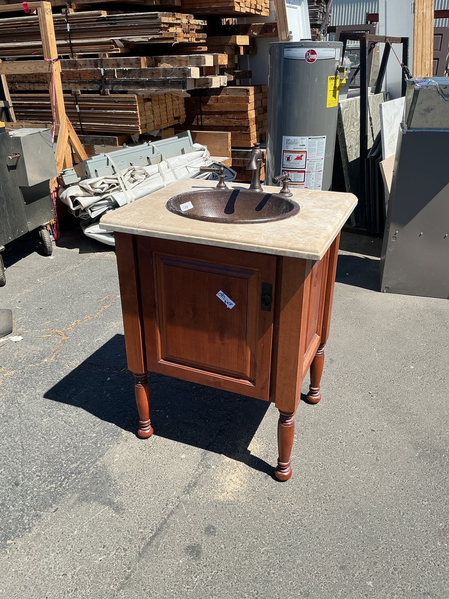 Bathroom vanity, wood, 29", CX9