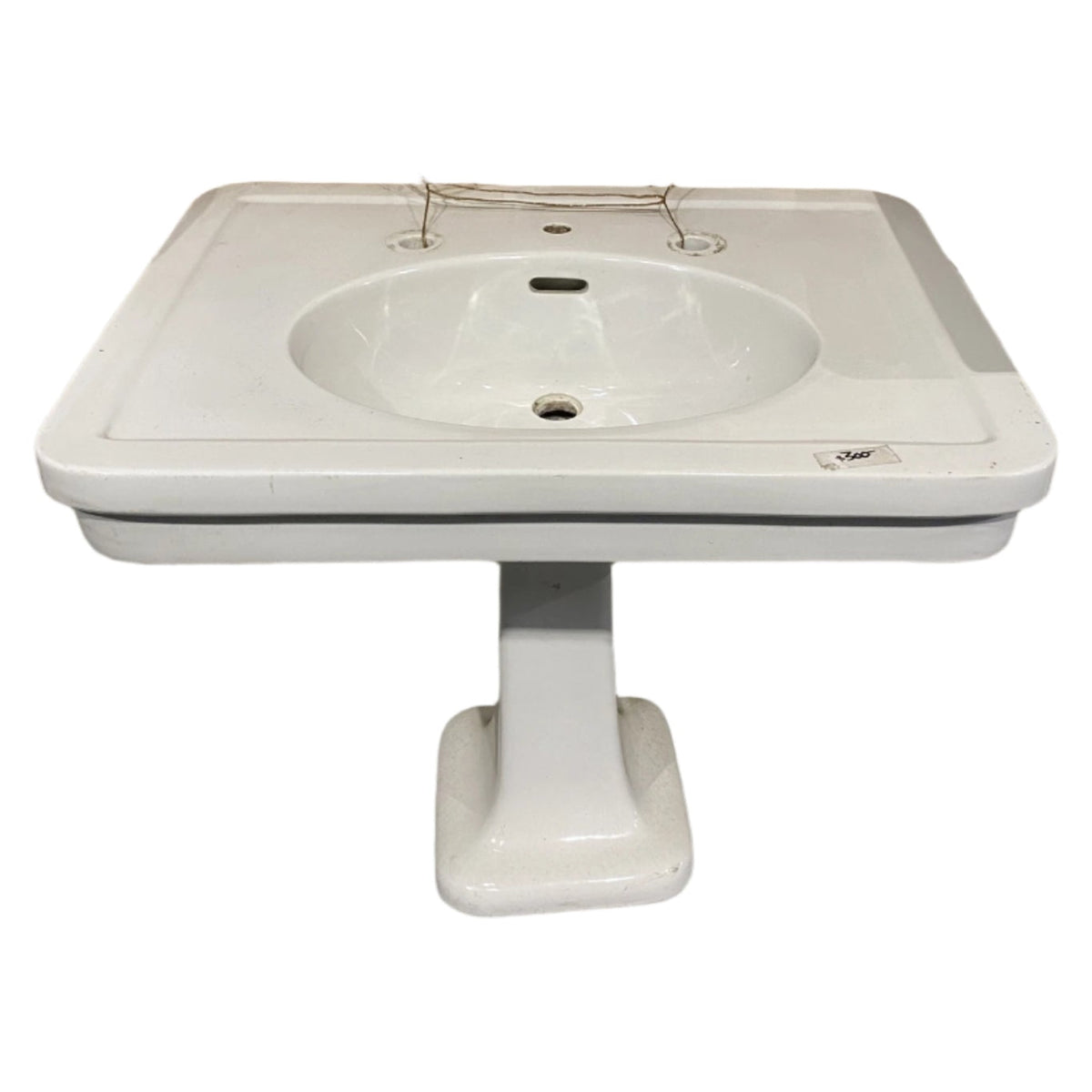 Low Rectangular Pedestal Sink TRP