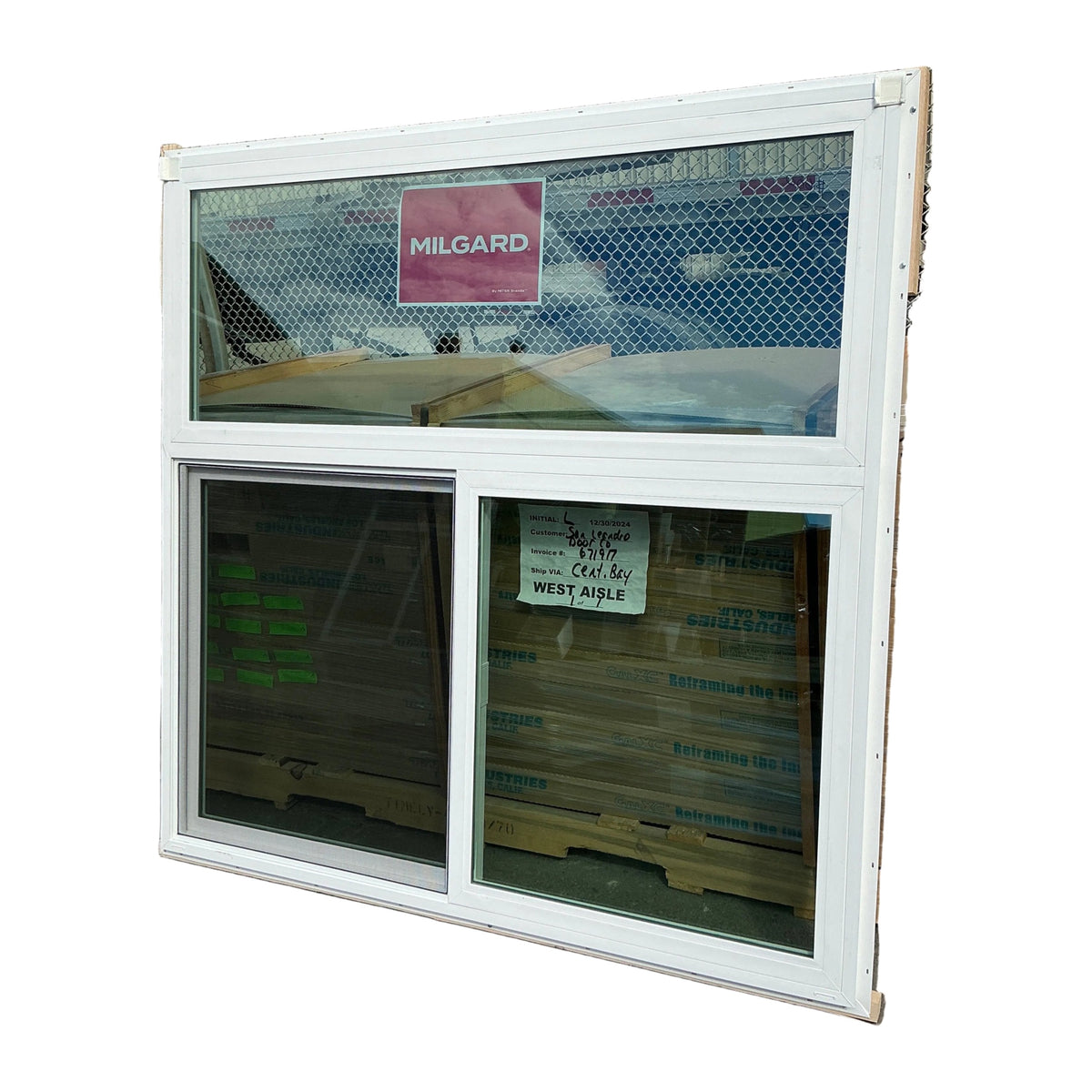 Window · Milgard · Vinyl Sliding · New · 60×60 · TRP