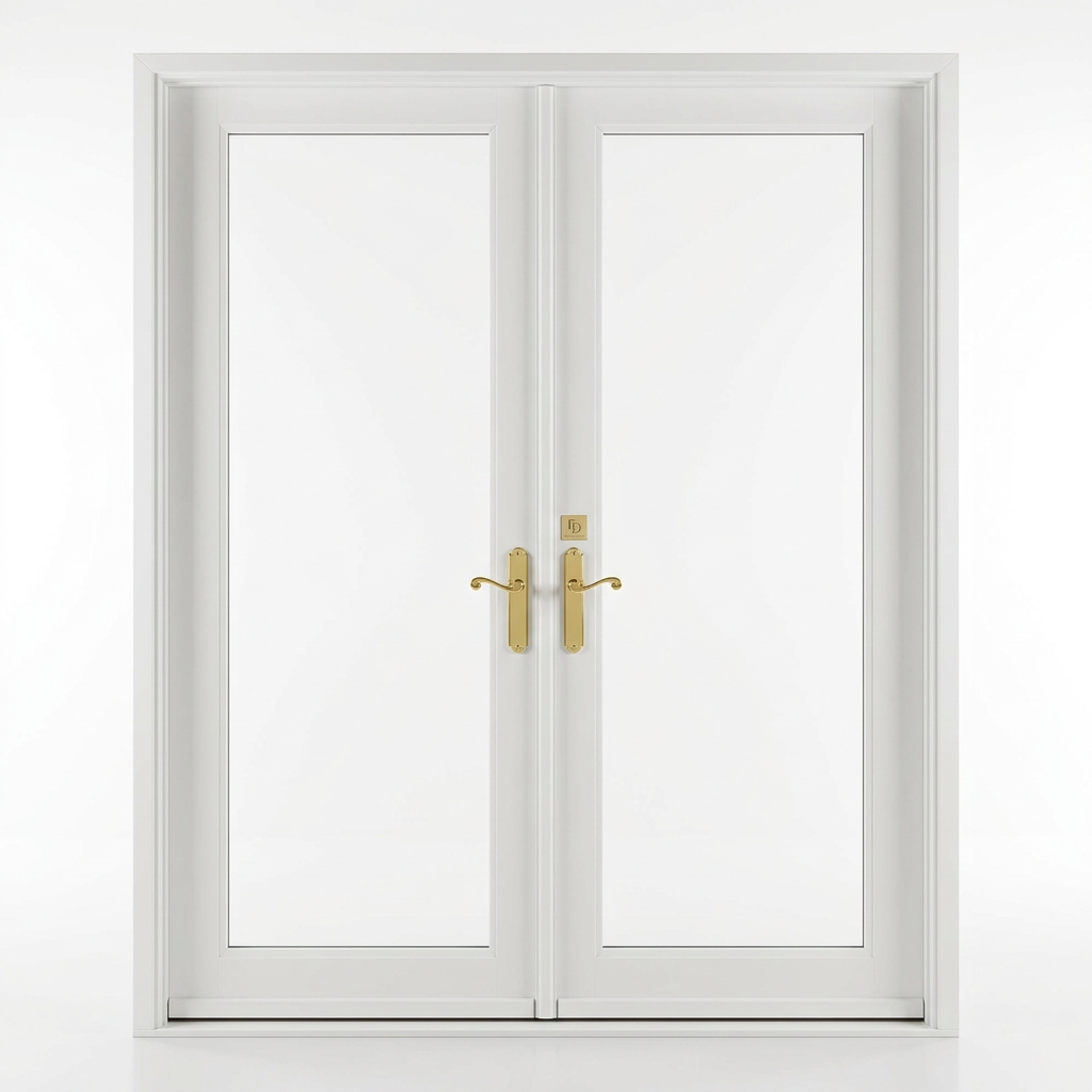 Exterior door, 1 Panel Glass, Set, TRP