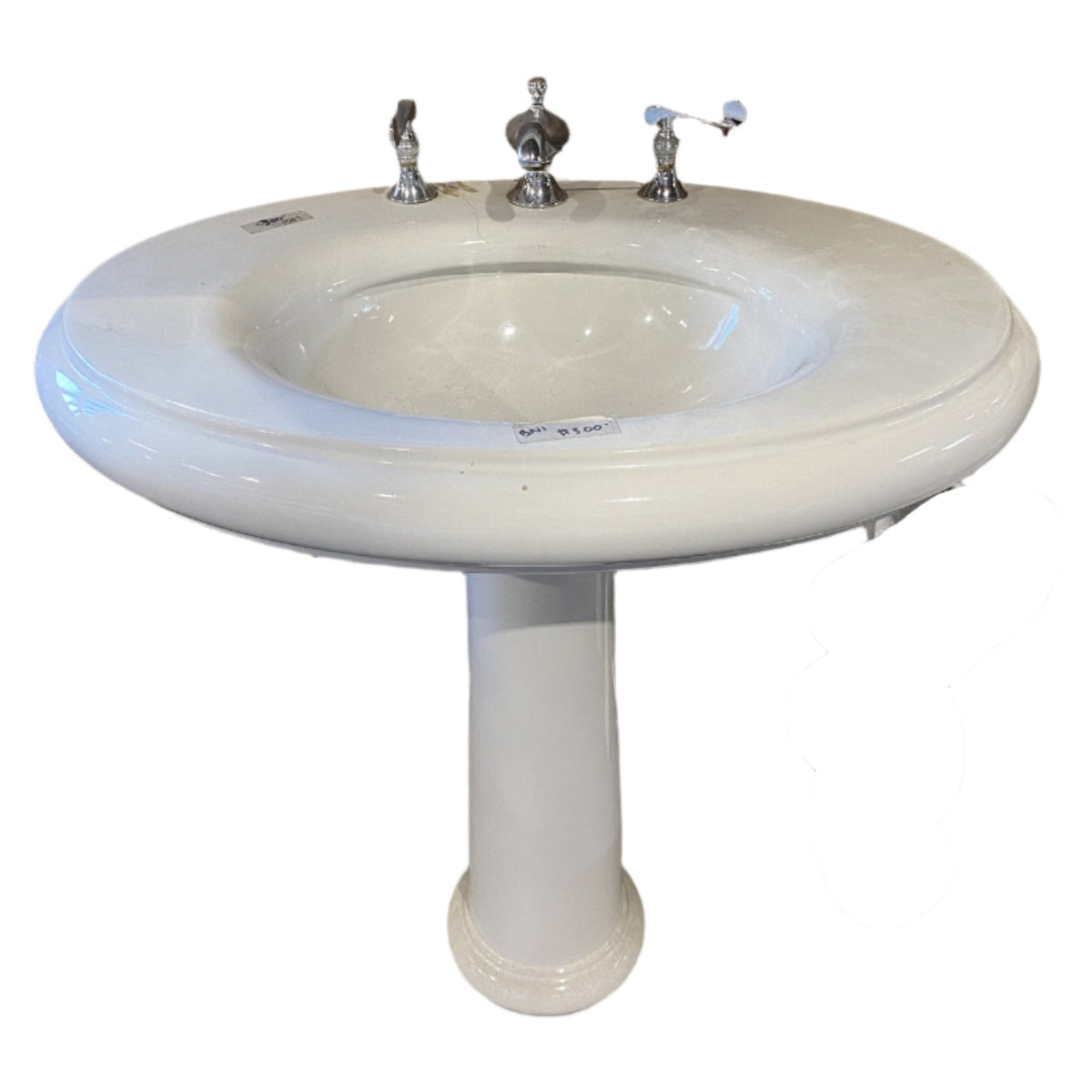 Kohler Pedestal Sink Oval BN1