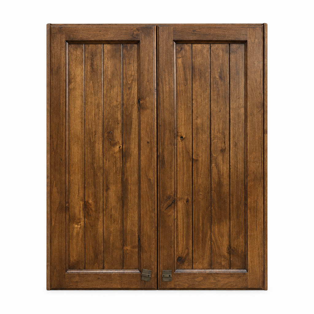 Dark Brown 2 Door Cabinet BS7