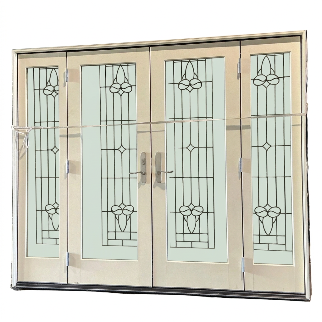 Door · Exterior · White · French · 94×80 · TRP