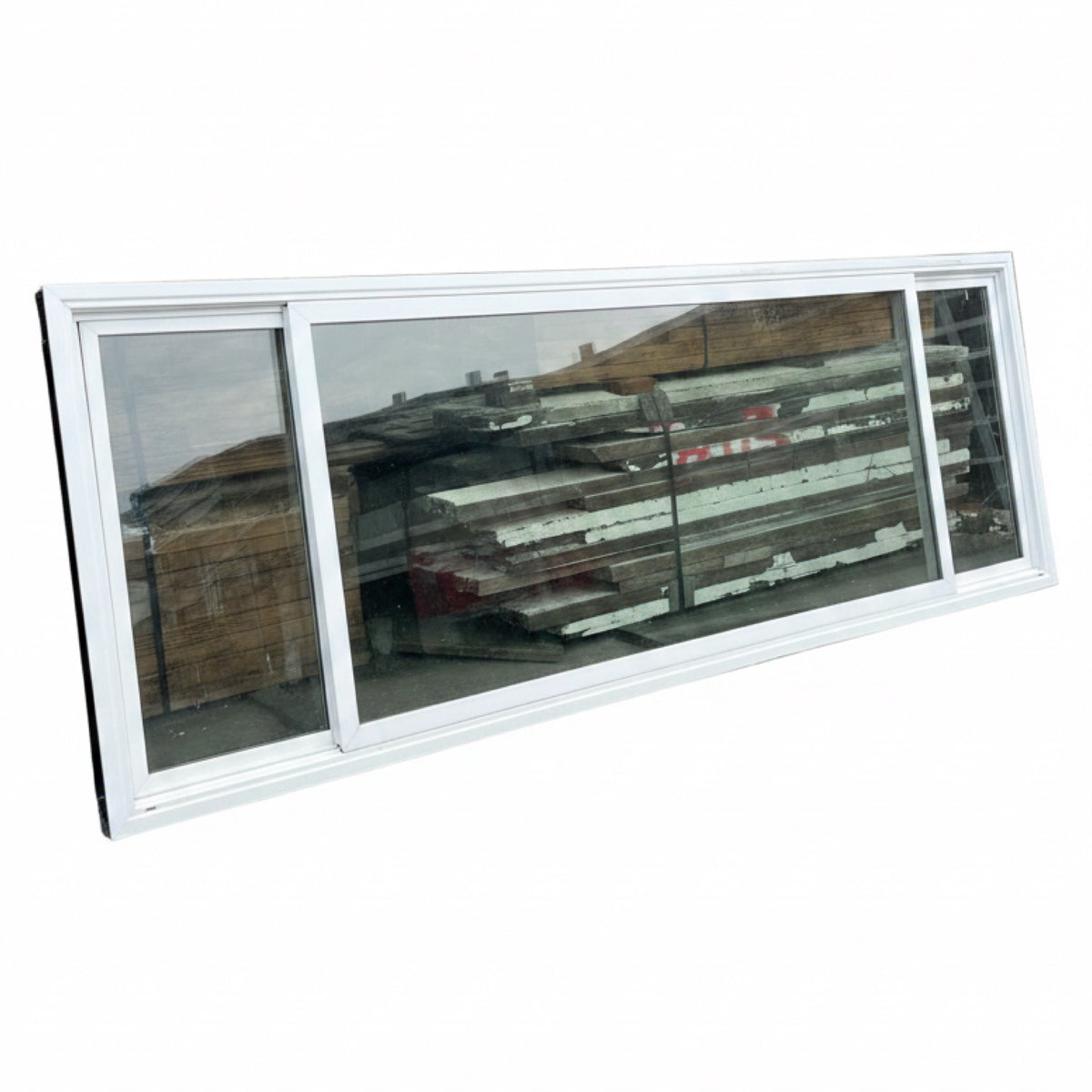 Window · Vinyl Sliding · White · 141×48 · TRP