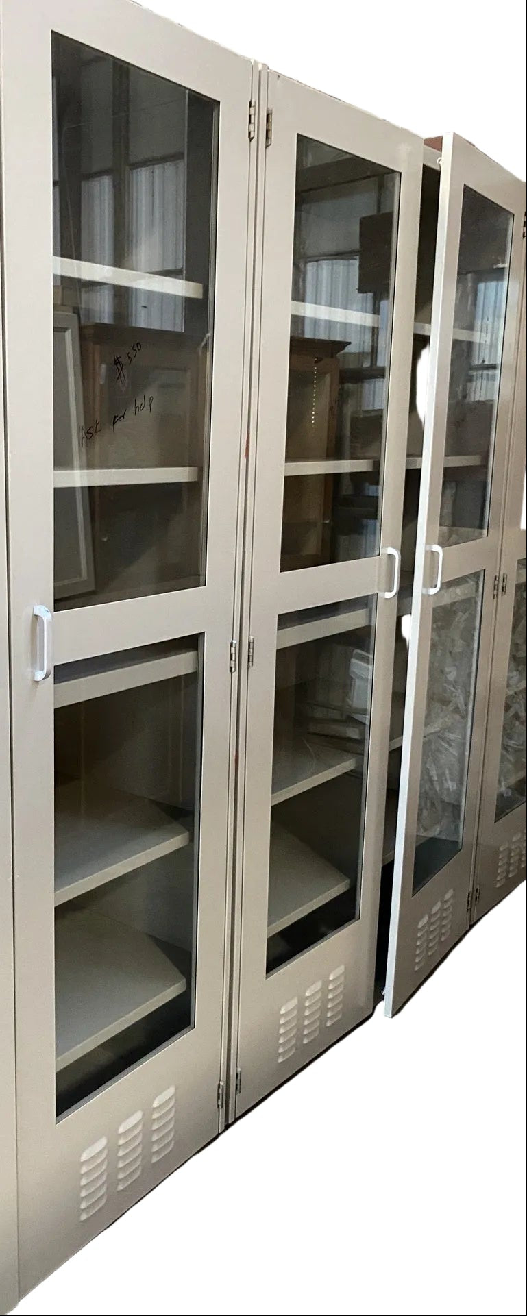 Commercial Cabinets Metal/Glass TRP