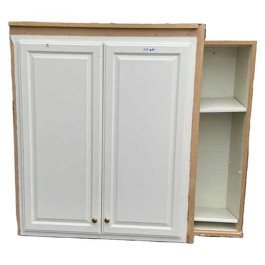 Cabinet, kitchen upper corner, CW7