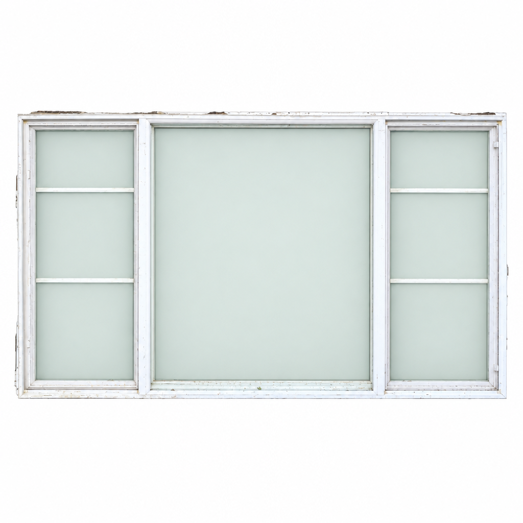 Window · Vinyl Sliding · White · 3 Panel · 93×52 · CG8