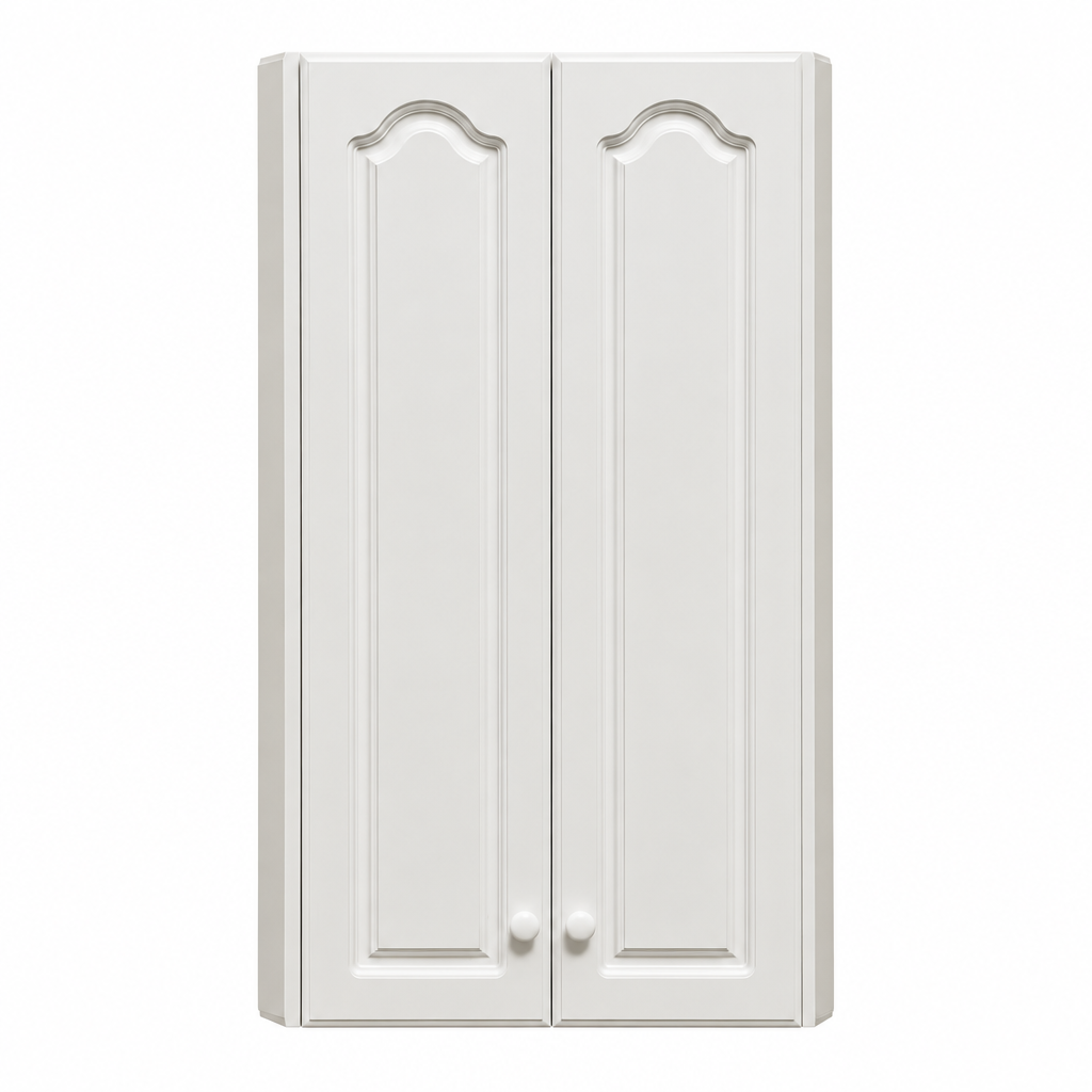 White 2 Door Wooden Cabinet TRP