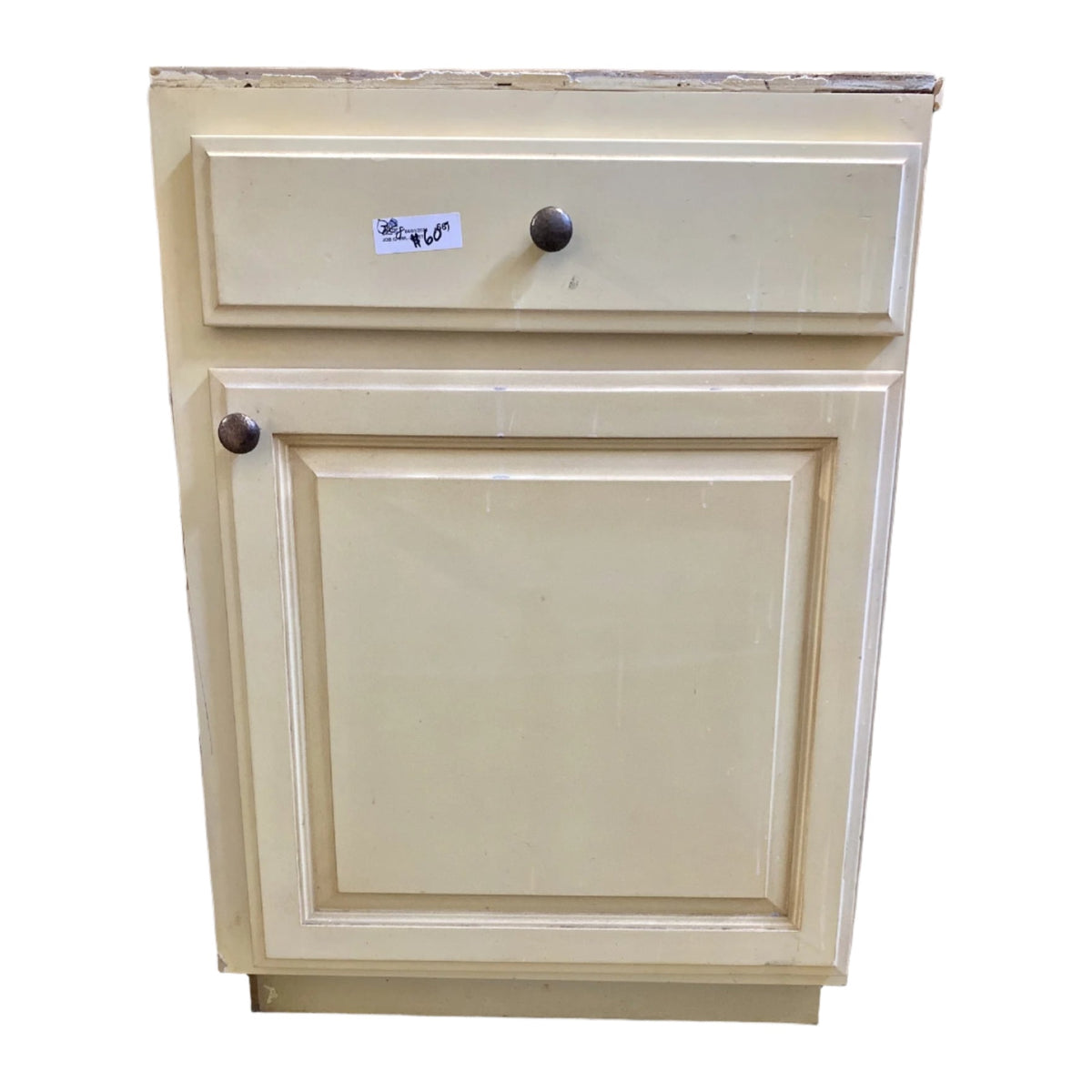 Yellow 1 Drawer Cabinet BZ8