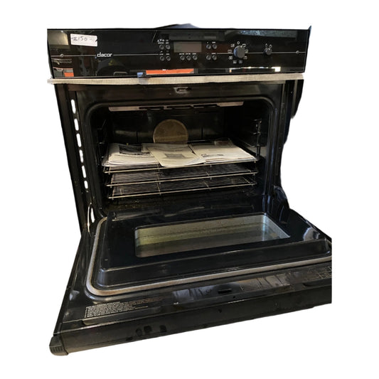 Black Dacor Single Oven TRP